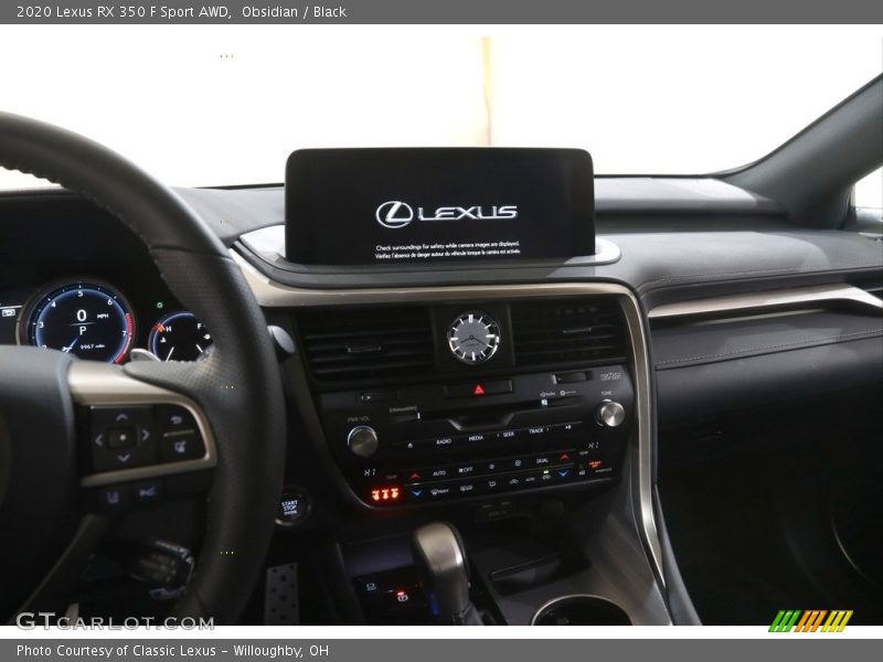 Obsidian / Black 2020 Lexus RX 350 F Sport AWD
