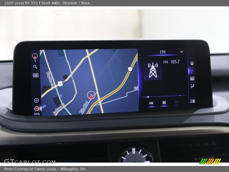 Obsidian / Black 2020 Lexus RX 350 F Sport AWD