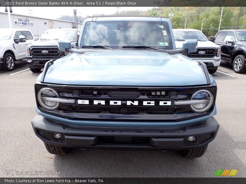 Area 51 / Roast/Black Onyx 2023 Ford Bronco Outer Banks 4X4 4-Door