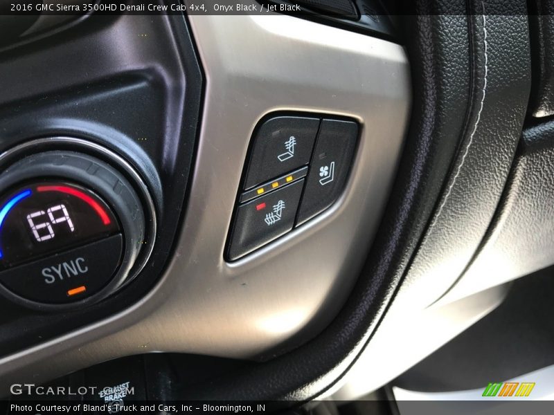 Controls of 2016 Sierra 3500HD Denali Crew Cab 4x4