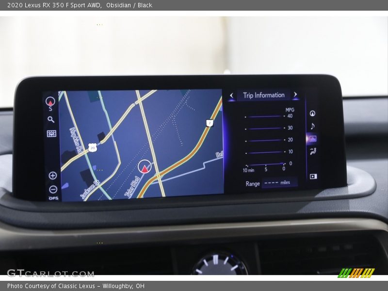 Obsidian / Black 2020 Lexus RX 350 F Sport AWD