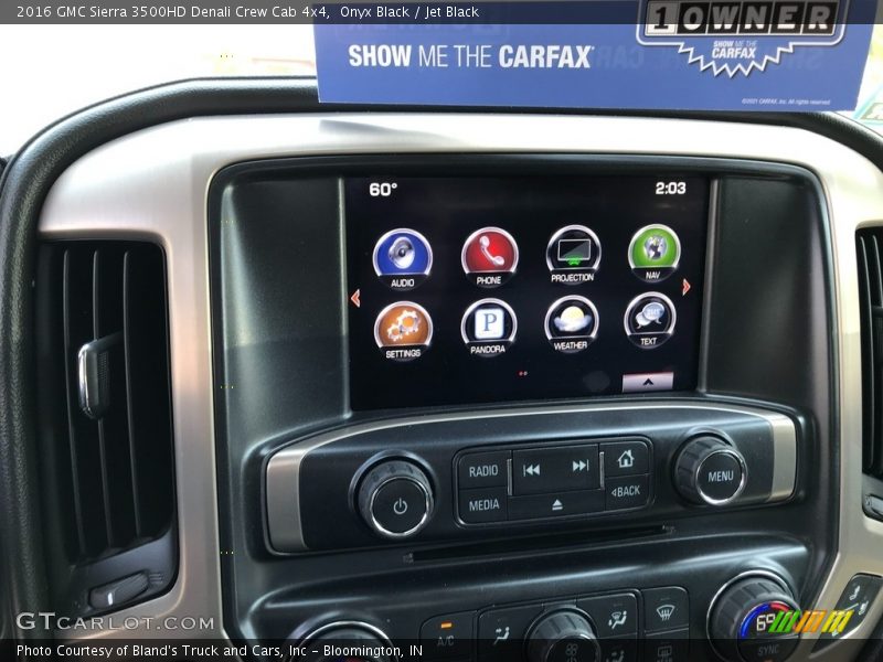 Onyx Black / Jet Black 2016 GMC Sierra 3500HD Denali Crew Cab 4x4