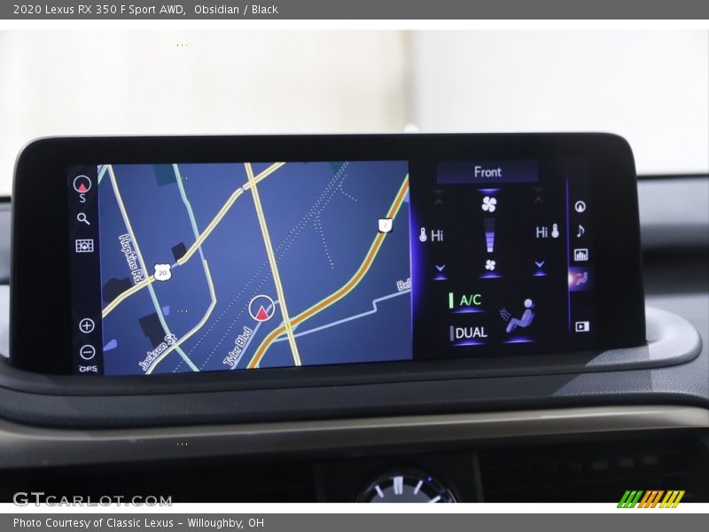Obsidian / Black 2020 Lexus RX 350 F Sport AWD