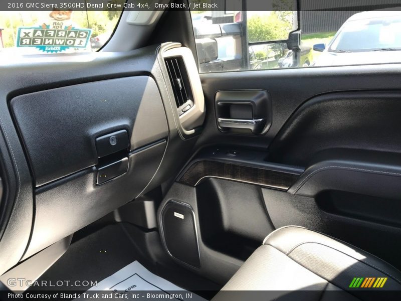 Onyx Black / Jet Black 2016 GMC Sierra 3500HD Denali Crew Cab 4x4