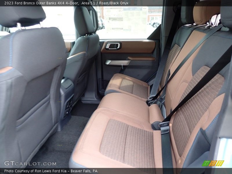 Rear Seat of 2023 Bronco Outer Banks 4X4 4-Door