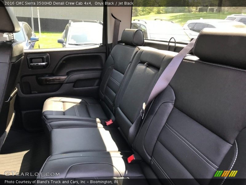 Rear Seat of 2016 Sierra 3500HD Denali Crew Cab 4x4