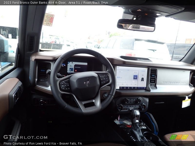 Area 51 / Roast/Black Onyx 2023 Ford Bronco Outer Banks 4X4 4-Door