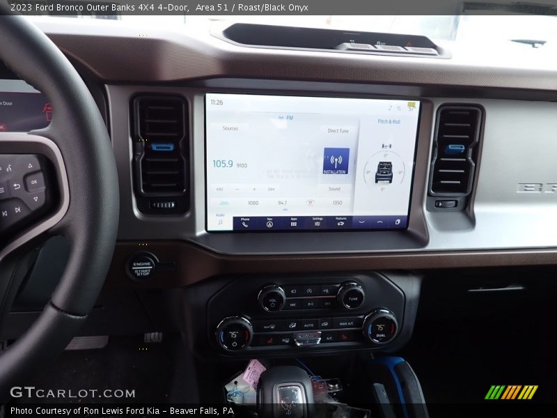 Area 51 / Roast/Black Onyx 2023 Ford Bronco Outer Banks 4X4 4-Door