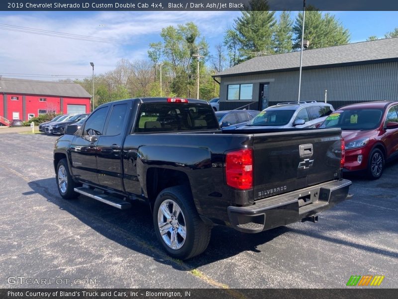 Black / Dark Ash/Jet Black 2019 Chevrolet Silverado LD Custom Double Cab 4x4
