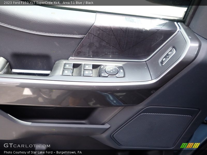 Area 51 Blue / Black 2023 Ford F150 XLT SuperCrew 4x4