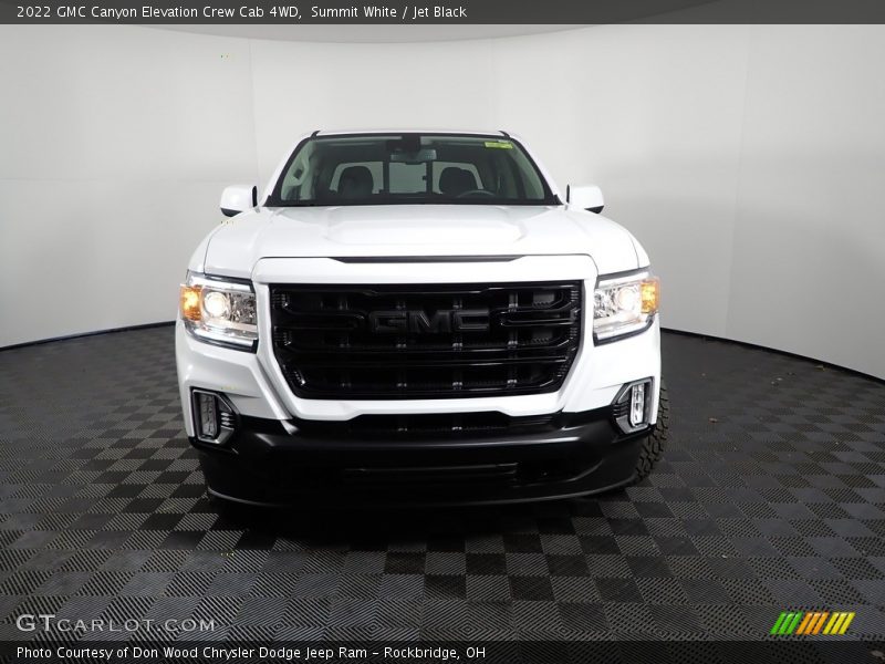Summit White / Jet Black 2022 GMC Canyon Elevation Crew Cab 4WD