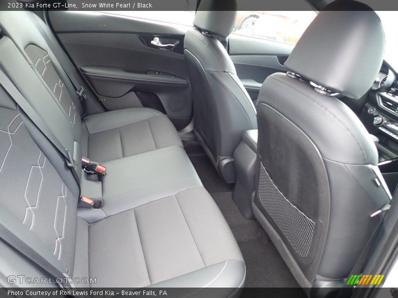 Snow White Pearl / Black 2023 Kia Forte GT-Line