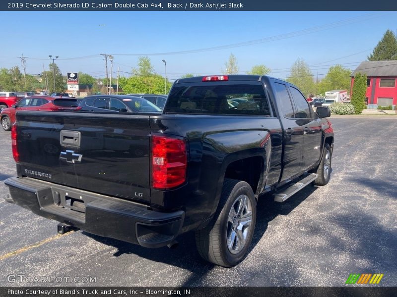 Black / Dark Ash/Jet Black 2019 Chevrolet Silverado LD Custom Double Cab 4x4