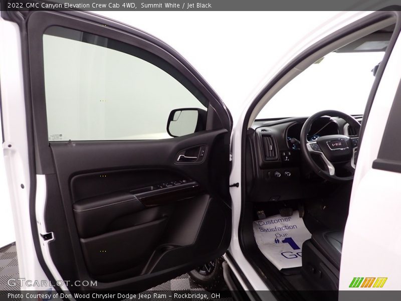 Summit White / Jet Black 2022 GMC Canyon Elevation Crew Cab 4WD