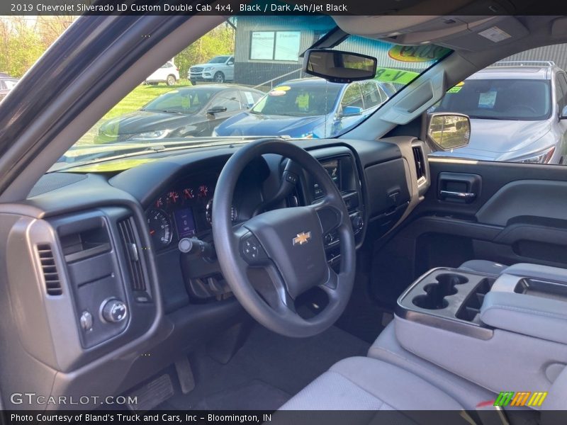 Black / Dark Ash/Jet Black 2019 Chevrolet Silverado LD Custom Double Cab 4x4