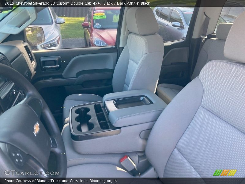 Black / Dark Ash/Jet Black 2019 Chevrolet Silverado LD Custom Double Cab 4x4