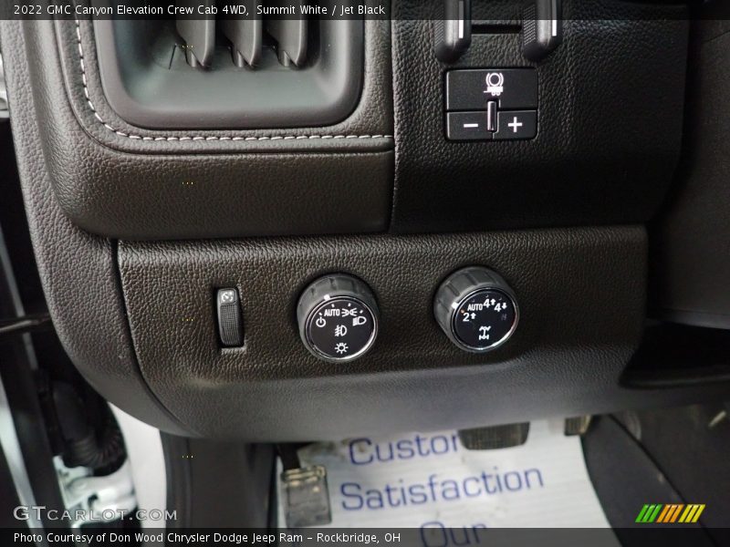 Summit White / Jet Black 2022 GMC Canyon Elevation Crew Cab 4WD