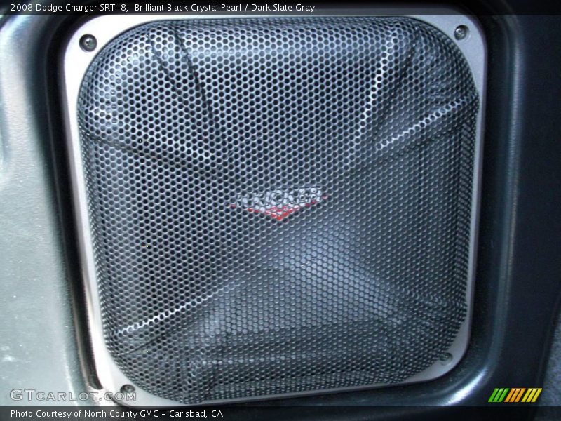 Brilliant Black Crystal Pearl / Dark Slate Gray 2008 Dodge Charger SRT-8