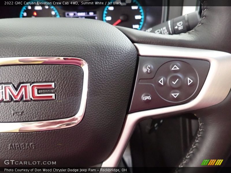 Summit White / Jet Black 2022 GMC Canyon Elevation Crew Cab 4WD