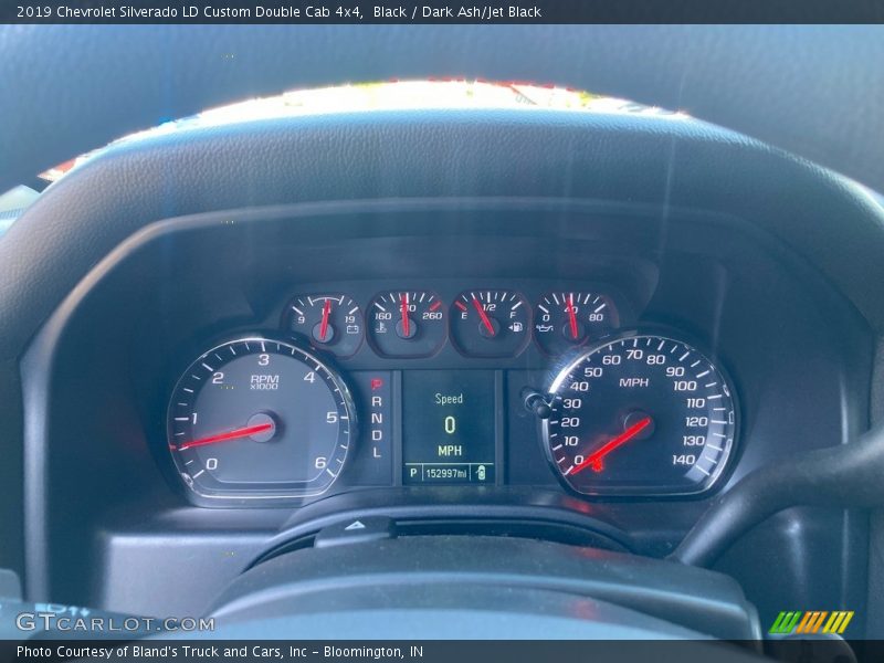 Black / Dark Ash/Jet Black 2019 Chevrolet Silverado LD Custom Double Cab 4x4