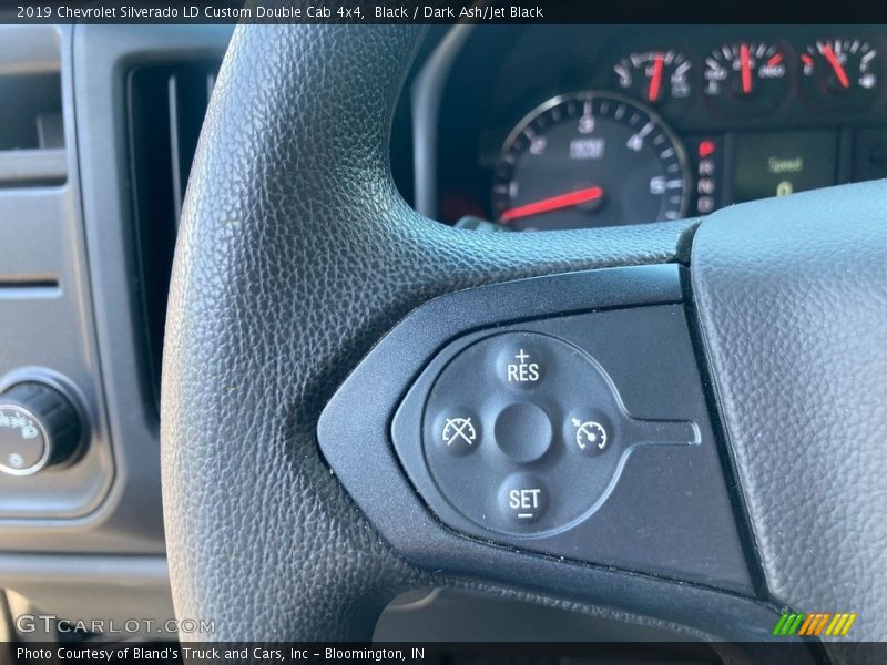 Black / Dark Ash/Jet Black 2019 Chevrolet Silverado LD Custom Double Cab 4x4
