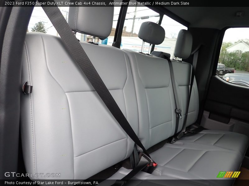 Rear Seat of 2023 F350 Super Duty XLT Crew Cab 4x4 Chassis