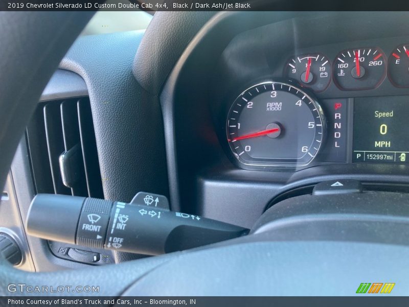 Black / Dark Ash/Jet Black 2019 Chevrolet Silverado LD Custom Double Cab 4x4