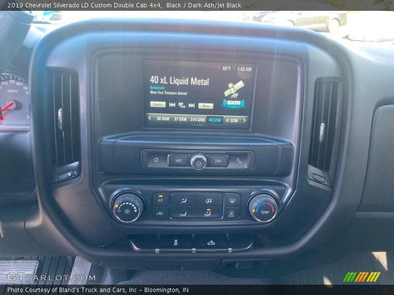 Black / Dark Ash/Jet Black 2019 Chevrolet Silverado LD Custom Double Cab 4x4