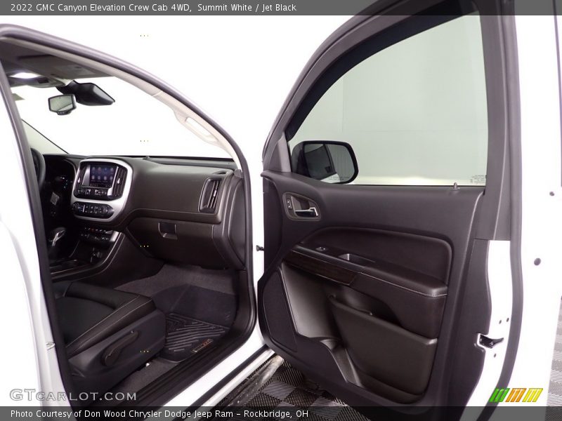 Summit White / Jet Black 2022 GMC Canyon Elevation Crew Cab 4WD