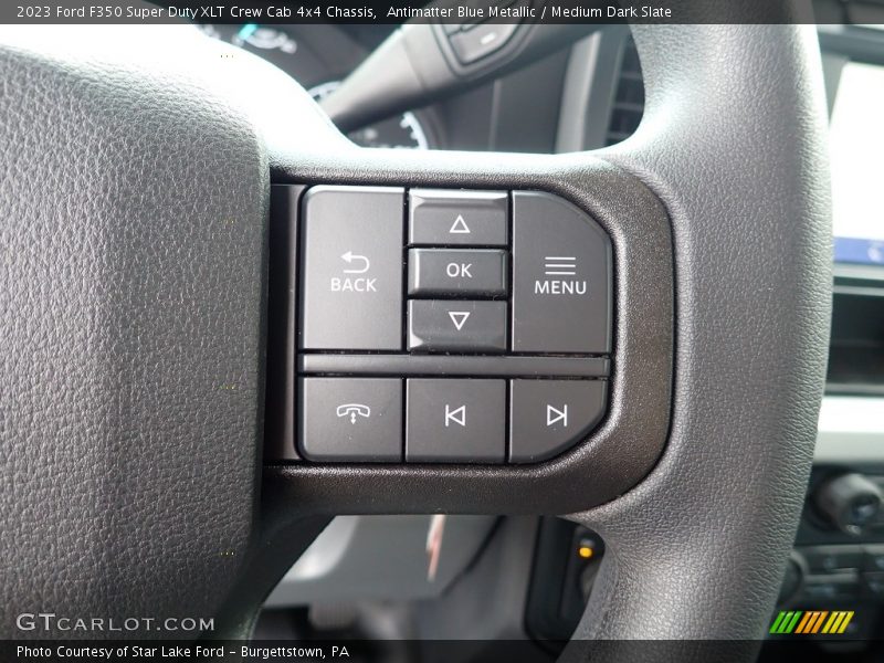  2023 F350 Super Duty XLT Crew Cab 4x4 Chassis Steering Wheel
