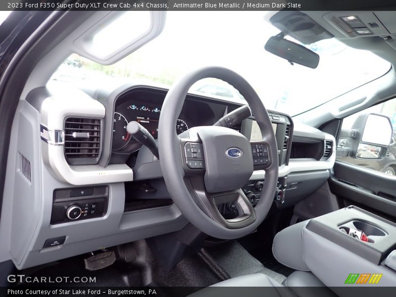 Dashboard of 2023 F350 Super Duty XLT Crew Cab 4x4 Chassis