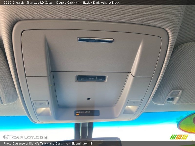 Black / Dark Ash/Jet Black 2019 Chevrolet Silverado LD Custom Double Cab 4x4