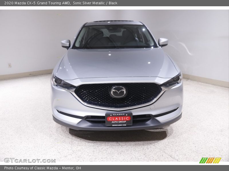 Sonic Silver Metallic / Black 2020 Mazda CX-5 Grand Touring AWD