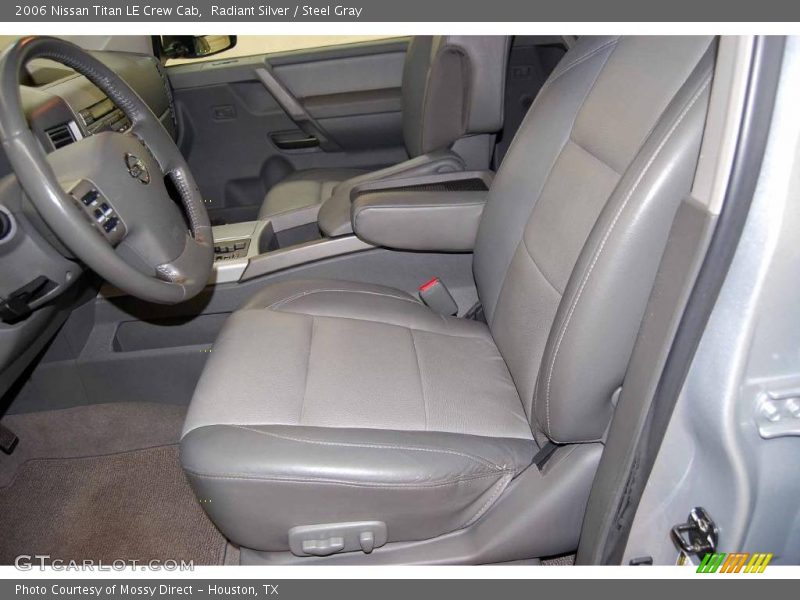Radiant Silver / Steel Gray 2006 Nissan Titan LE Crew Cab