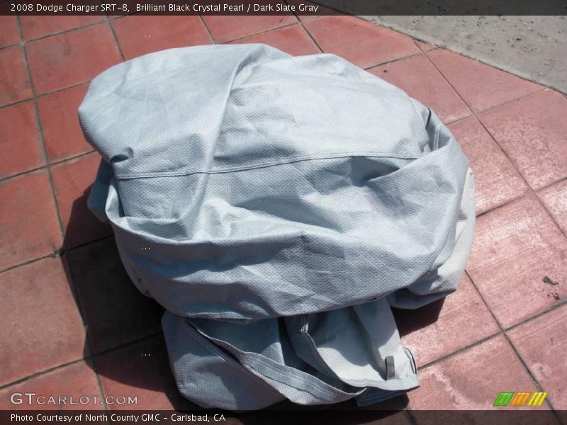 Brilliant Black Crystal Pearl / Dark Slate Gray 2008 Dodge Charger SRT-8