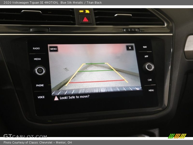 Blue Silk Metallic / Titan Black 2020 Volkswagen Tiguan SE 4MOTION