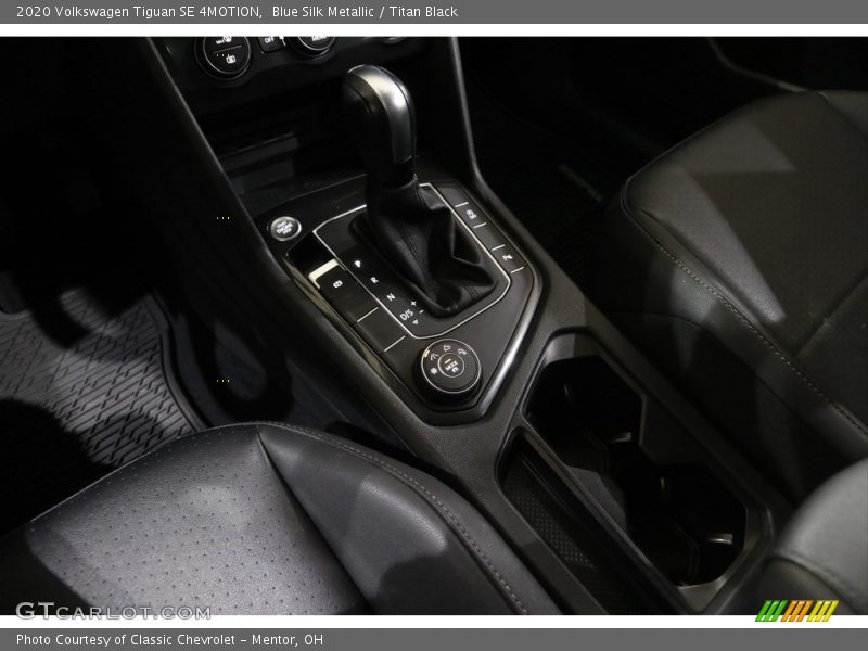 Blue Silk Metallic / Titan Black 2020 Volkswagen Tiguan SE 4MOTION