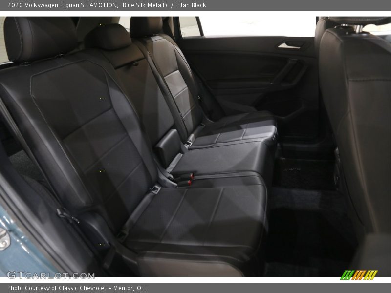 Blue Silk Metallic / Titan Black 2020 Volkswagen Tiguan SE 4MOTION
