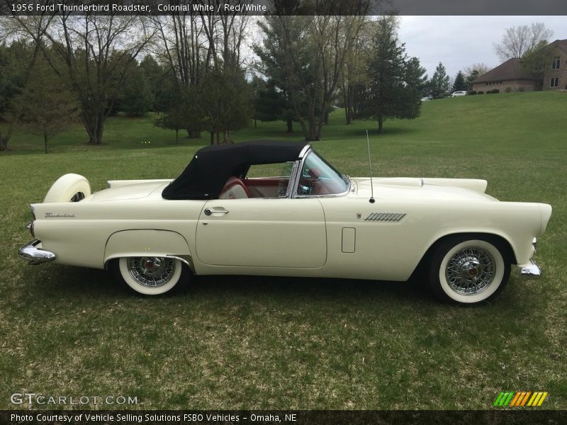  1956 Thunderbird Roadster Colonial White