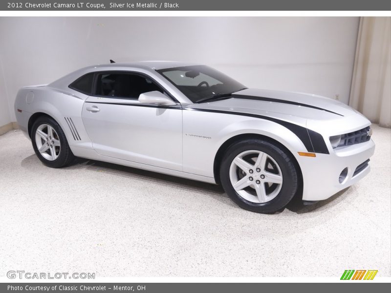 Silver Ice Metallic / Black 2012 Chevrolet Camaro LT Coupe