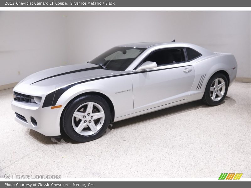 Silver Ice Metallic / Black 2012 Chevrolet Camaro LT Coupe