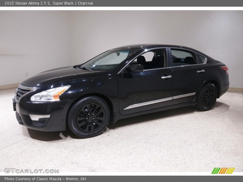 Super Black / Charcoal 2015 Nissan Altima 2.5 S