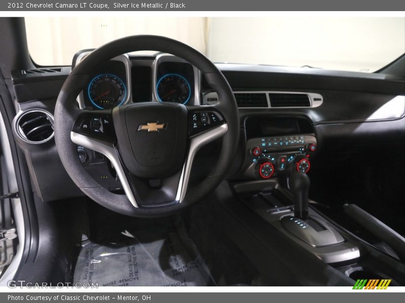 Silver Ice Metallic / Black 2012 Chevrolet Camaro LT Coupe