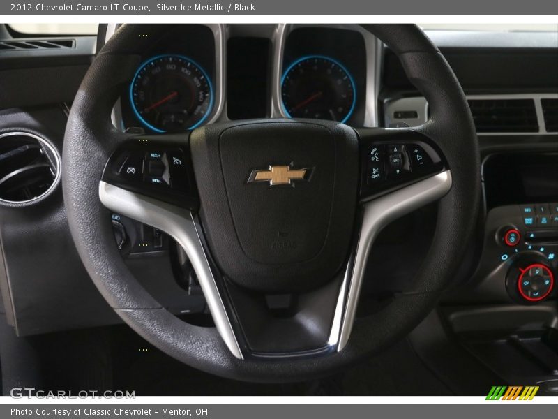 Silver Ice Metallic / Black 2012 Chevrolet Camaro LT Coupe