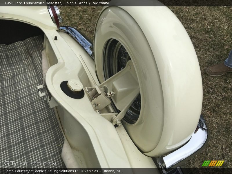 Colonial White / Red/White 1956 Ford Thunderbird Roadster