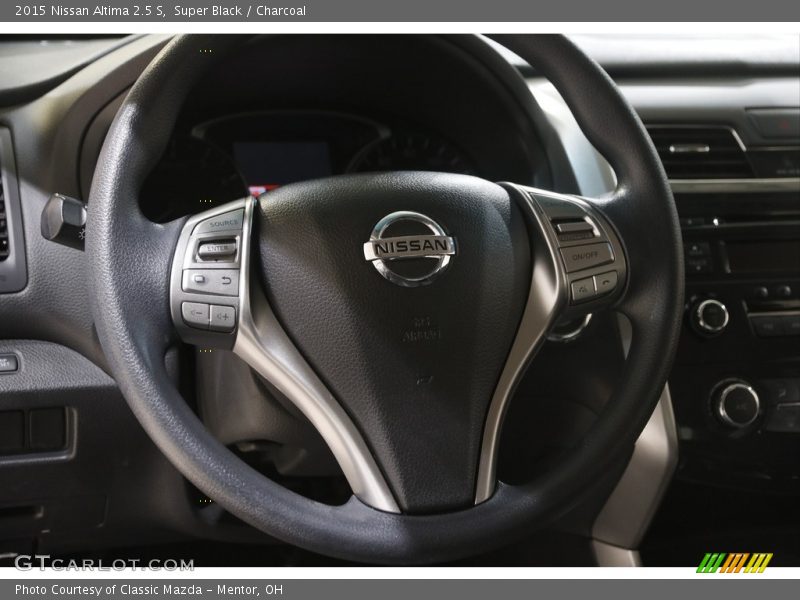 Super Black / Charcoal 2015 Nissan Altima 2.5 S