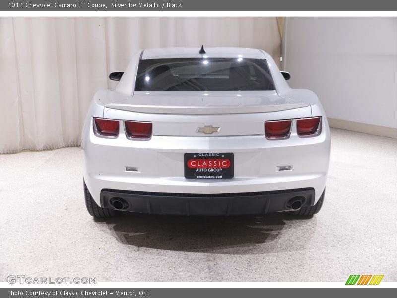 Silver Ice Metallic / Black 2012 Chevrolet Camaro LT Coupe