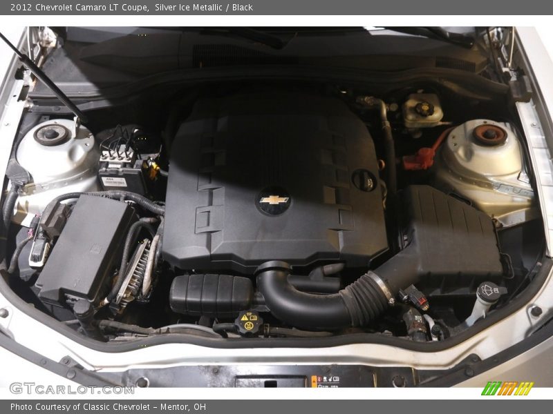 Silver Ice Metallic / Black 2012 Chevrolet Camaro LT Coupe