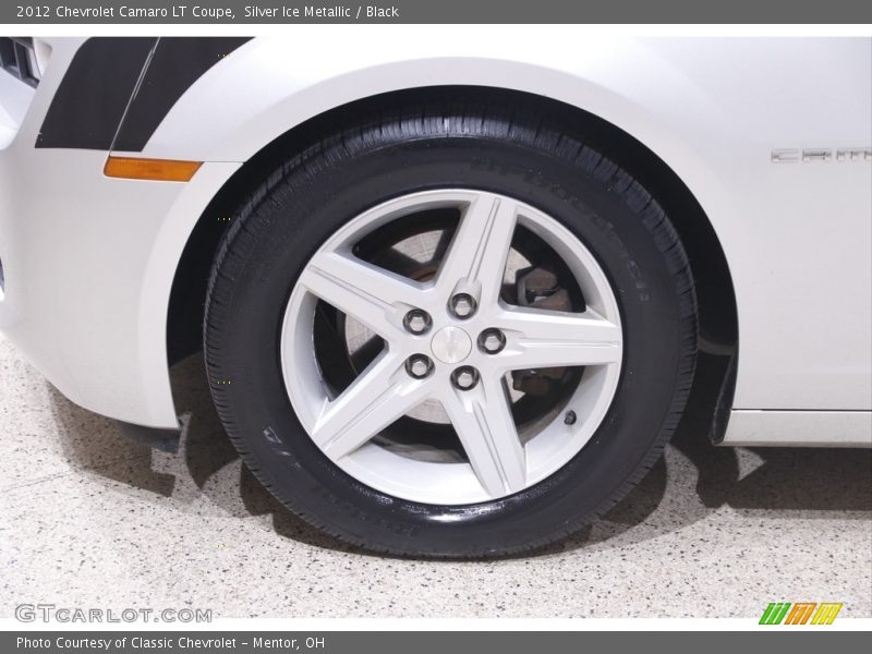 Silver Ice Metallic / Black 2012 Chevrolet Camaro LT Coupe