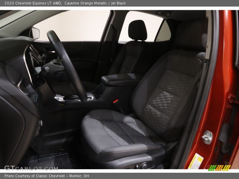 Cayenne Orange Metallic / Jet Black 2020 Chevrolet Equinox LT AWD